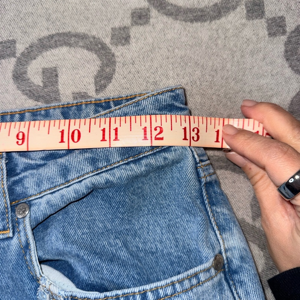 Ragged Denim Jeans with frayed detail , 26 - Picture 7 of 11